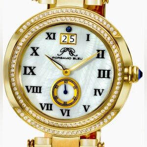 Women's South Sea Swarovski Crystal Bracelet Watch, 40mm